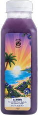 The Bloom cold-pressed bottle