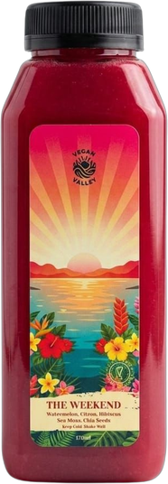 The Weekend cold-pressed bottle