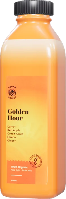 Golden Hour cold-pressed juice