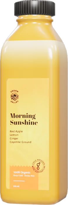 Morning Sunshine cold-pressed juice